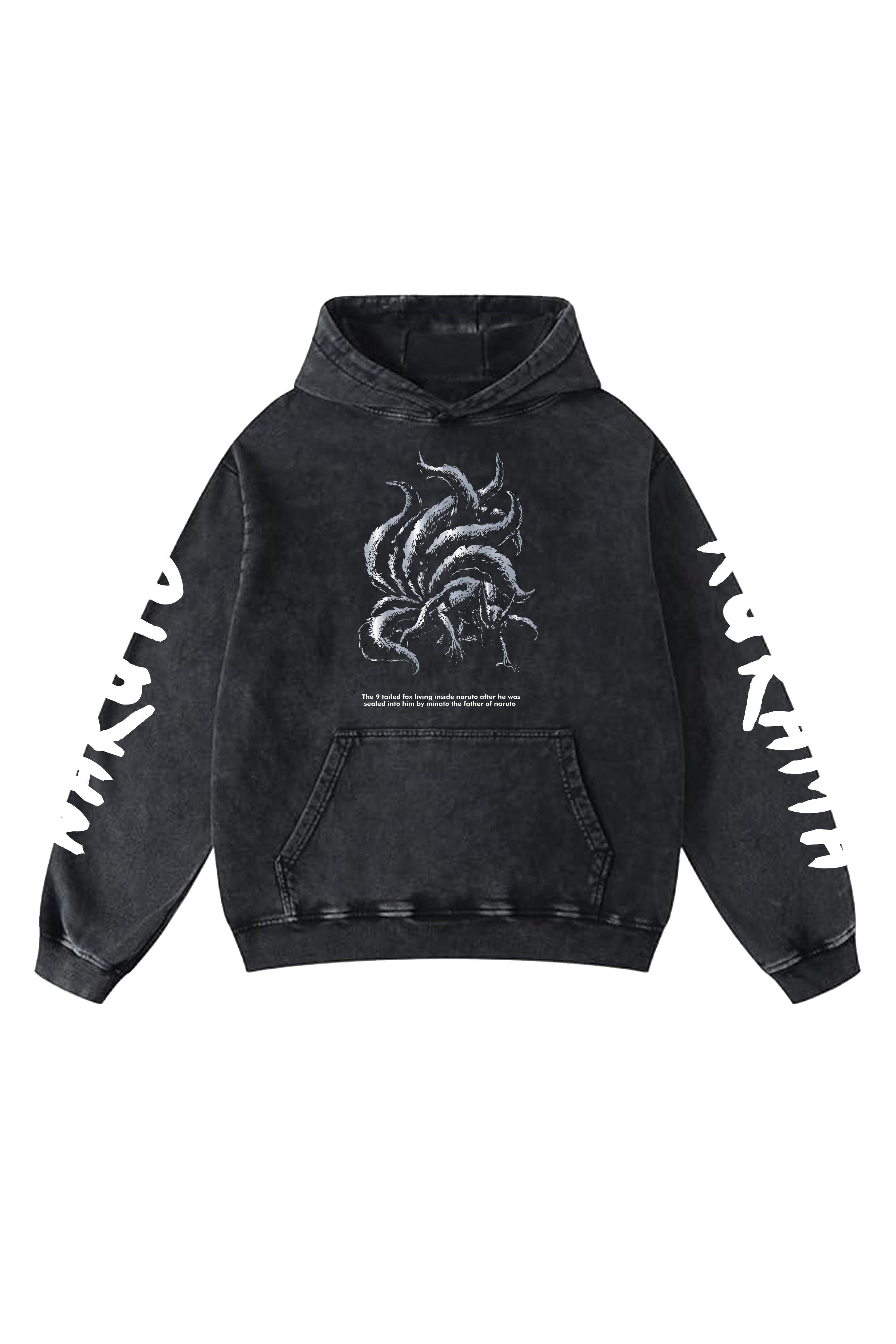 Naruto x Kuruma Designed Oversized Hoodie