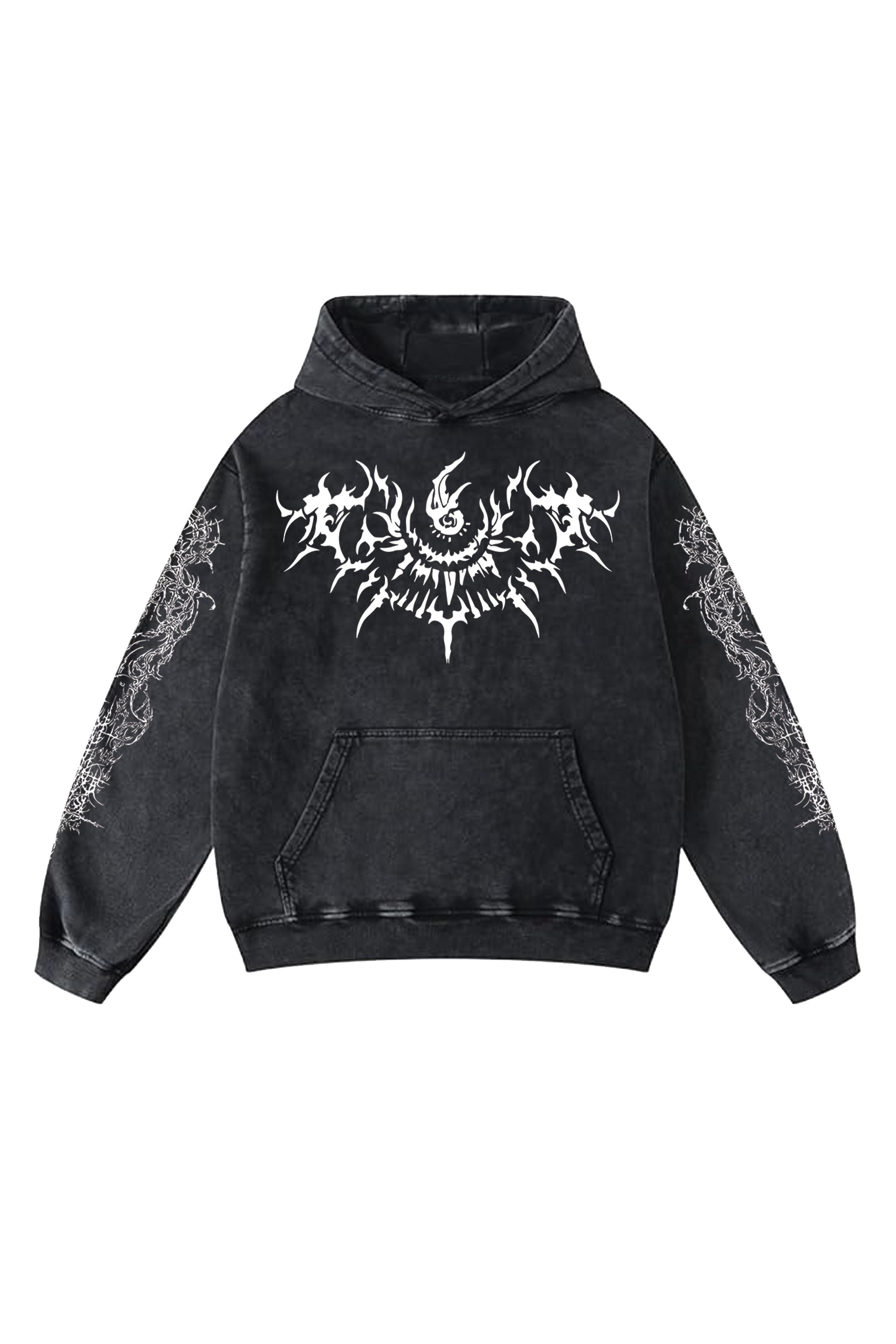 Scarlet Designed Oversized Hoodie