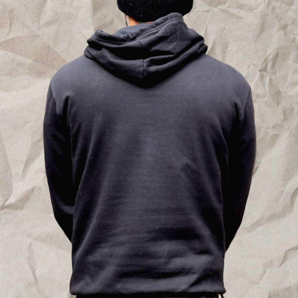 Plain Black Hoodie