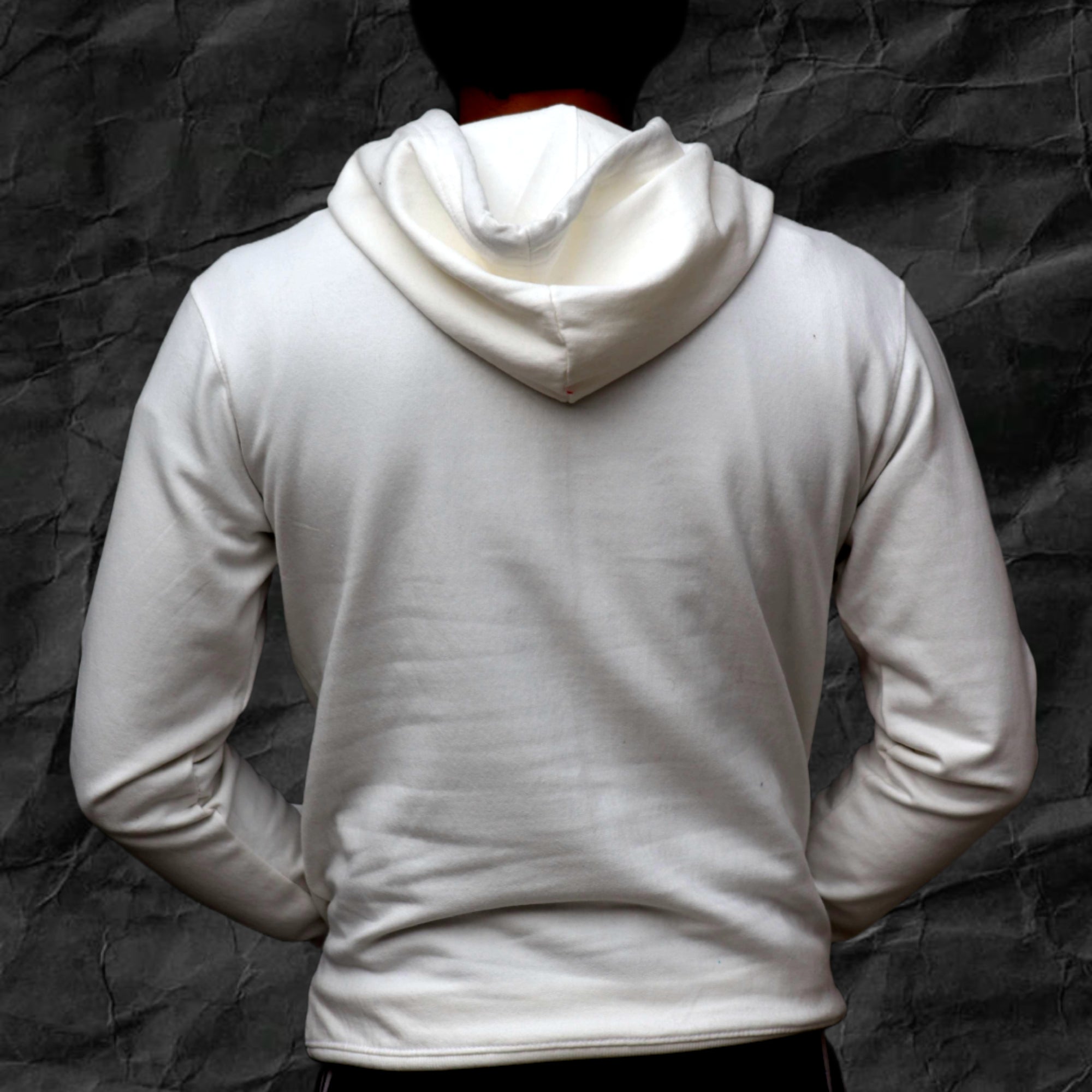 Plain White Hoodie
