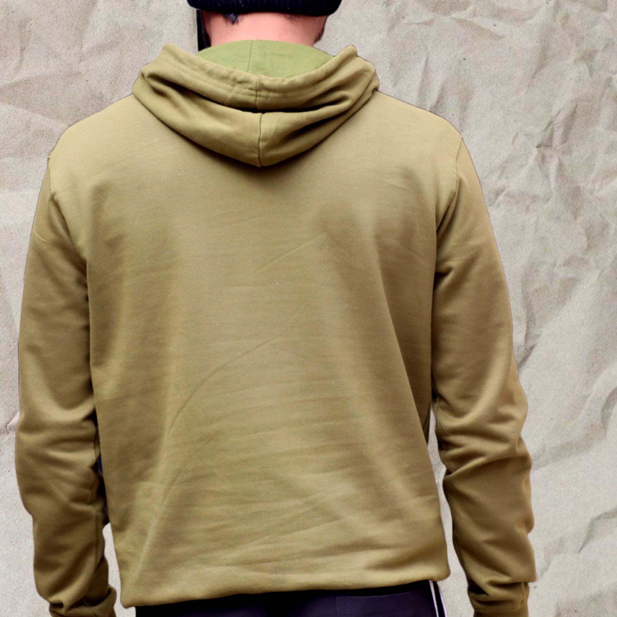 Plain Olive Hoodie